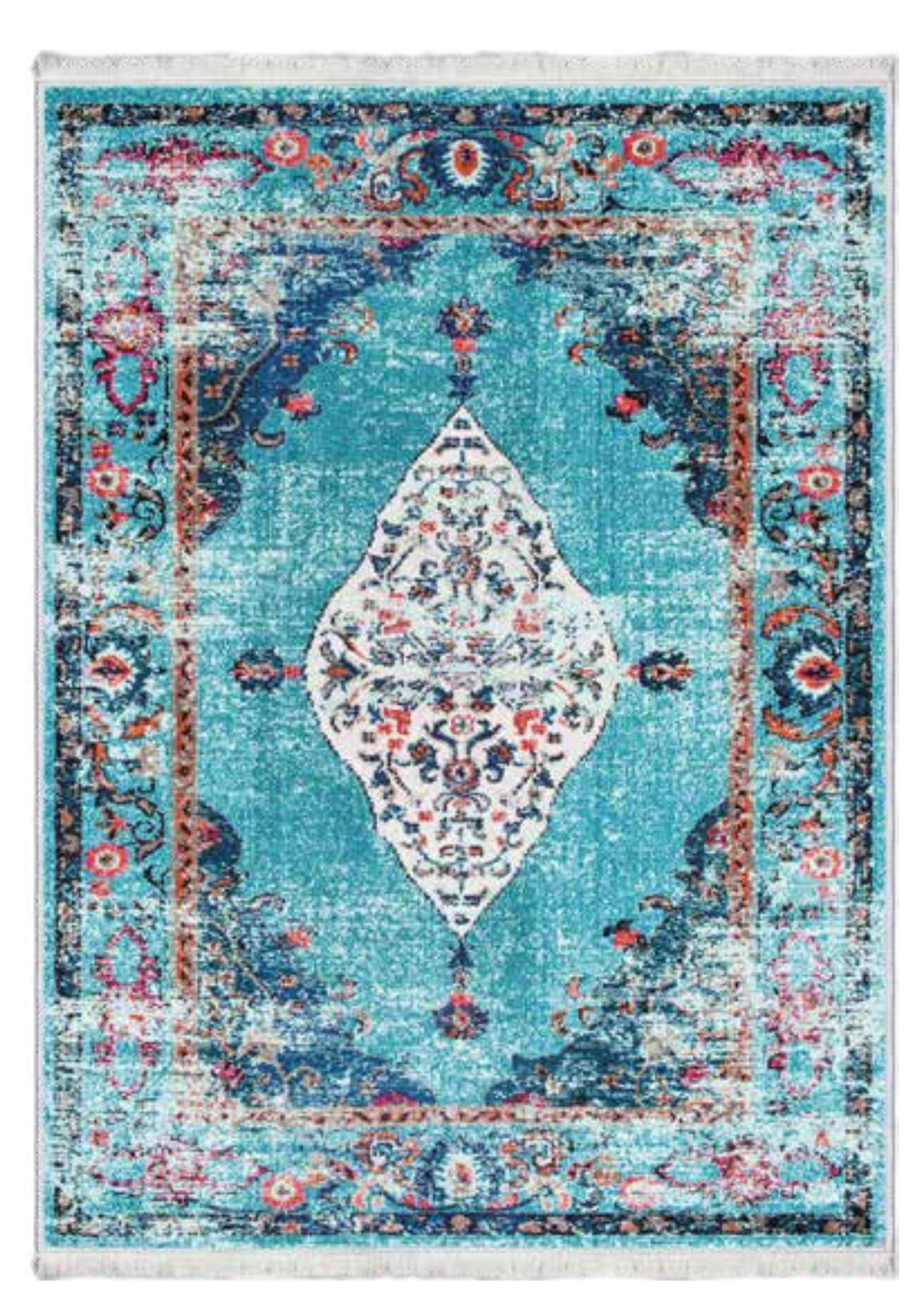 Vintage Kilim Tarzı Renkli Halı | K-117