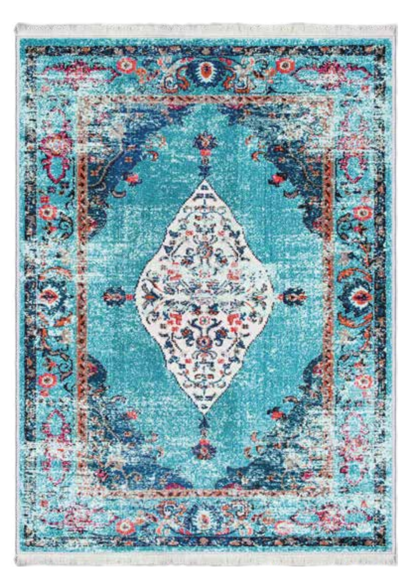 Vintage Kilim Tarzı Renkli Halı | K-117