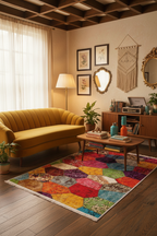 Vintage Kilim Tarzı Büyük Boy Halı | K-183