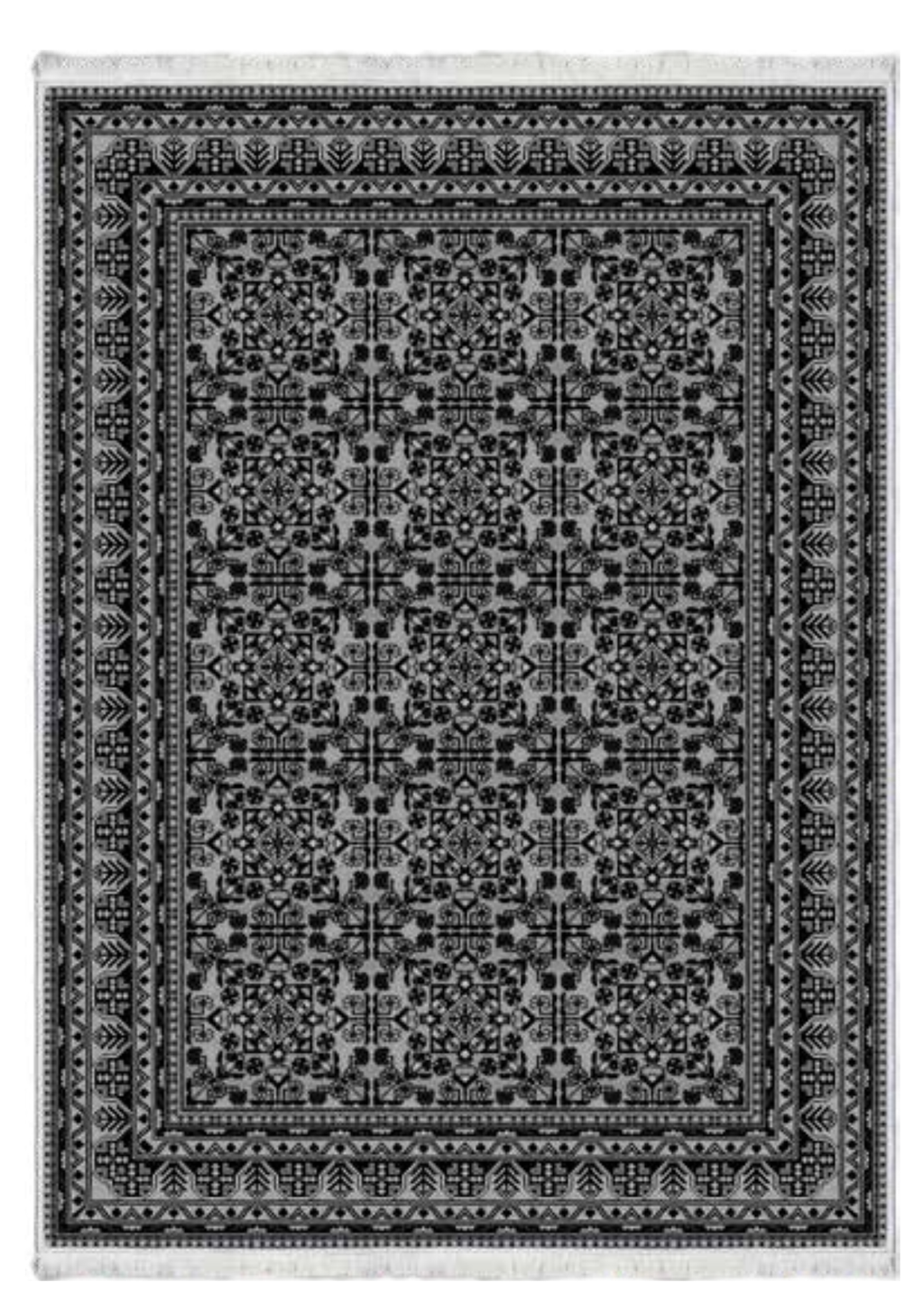 Çok Renkli Tribal Desenli Halı | FM-2430