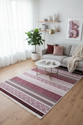 Nötr Tonlu Modern İskandinav Halısı | FM-2414