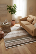 Skandinav Tarzı Sade Desenli Halı | FM-2415