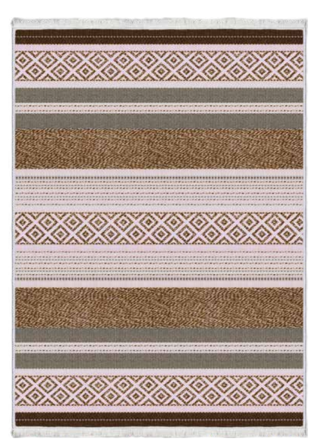 Skandinav Tarzı Sade Desenli Halı | FM-2415