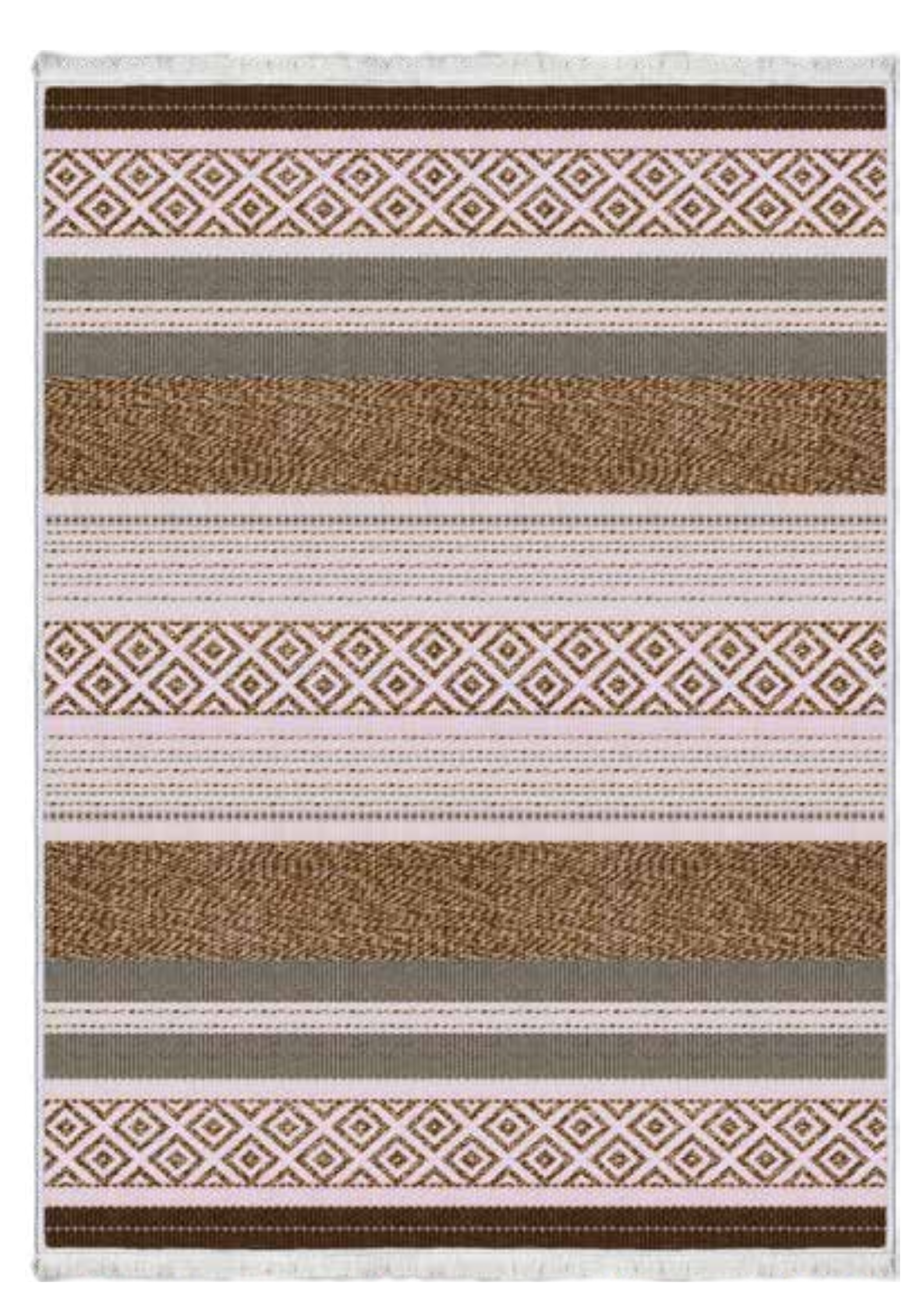 Skandinav Tarzı Sade Desenli Halı | FM-2415