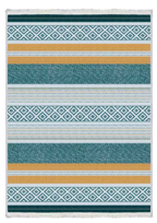 Geometrik Motifli Scandi Stil Halı | FM-2416