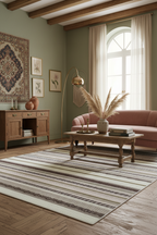 Kuzey Avrupa Esinli Minimalist Halı | FM-2421