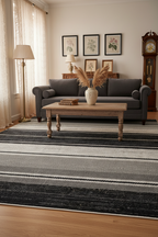 İskandinav Tarzı Simetrik Desenli Halı | FM-2459