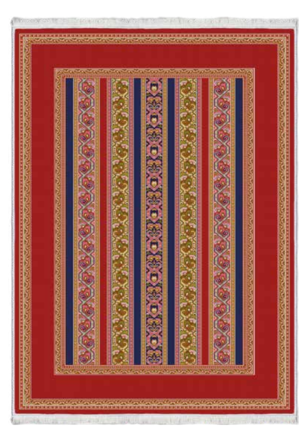 Anadolu Esinli Geometrik Desenli Halı | FM-2360