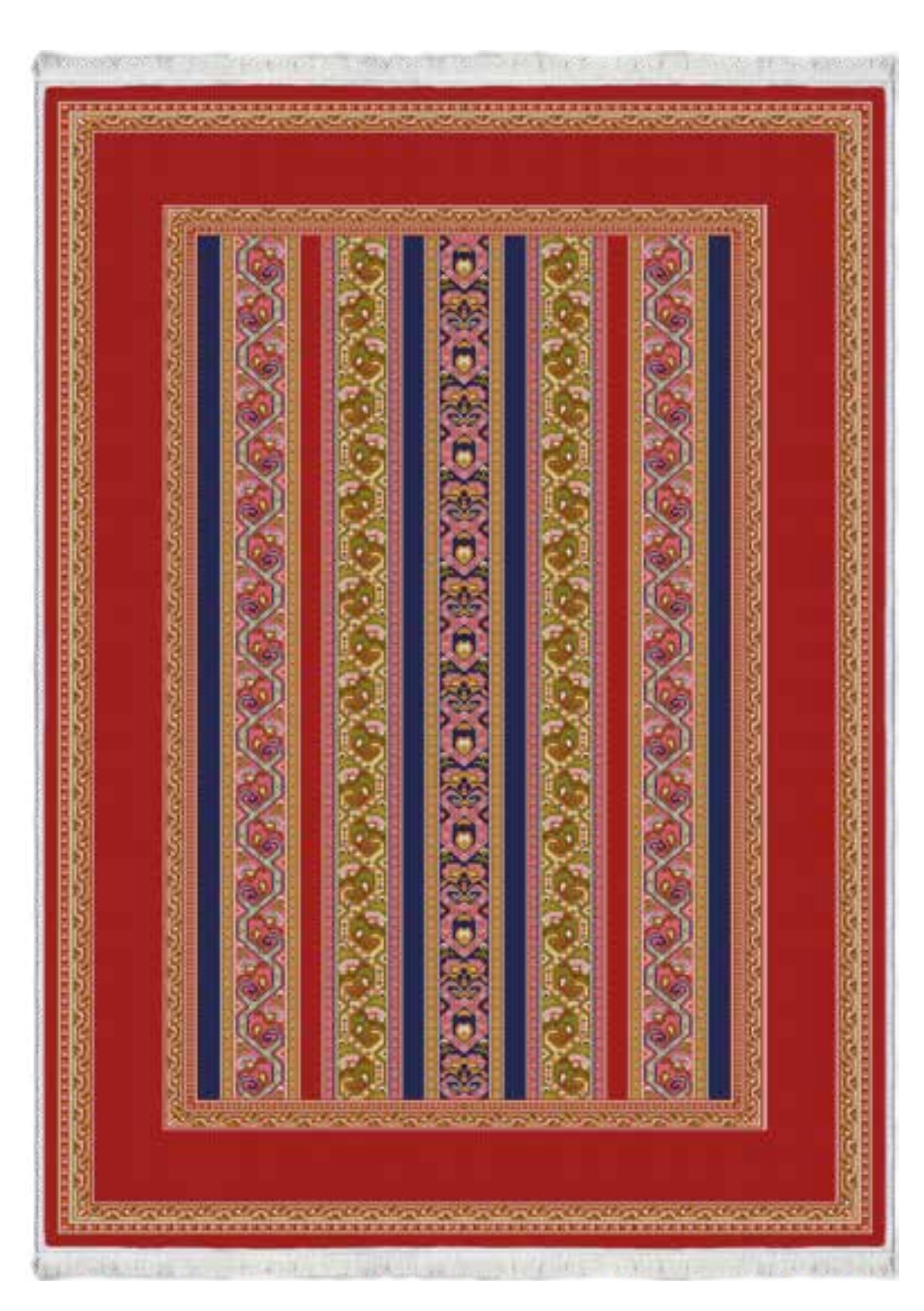 Anadolu Esinli Geometrik Desenli Halı | FM-2360