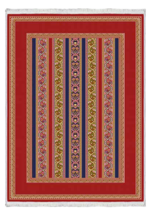 Anadolu Esinli Geometrik Desenli Halı | FM-2360