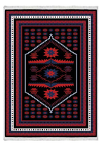 Soluk Tonlu Vintage Desenli Halı | FM-2357