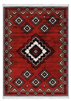 Toprak Tonlu Vintage Dokuma Halı | FM-2404