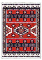 Koyu Tonlu Vintage Tribal Halı | FM-2488