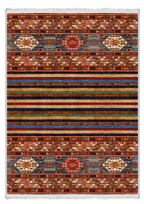 Çok Renkli Etnik Desenli Halı | FM-2553