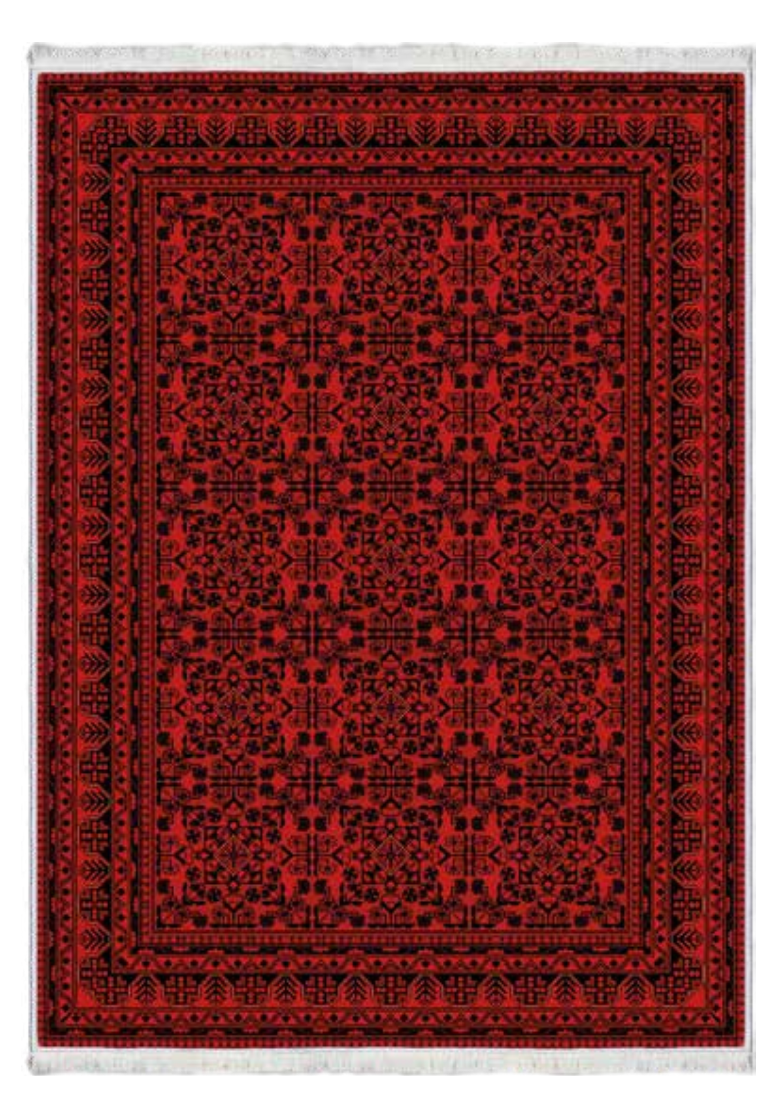 Etnik Desenli Salon Halısı | FM-2432