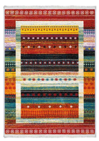 Etnik Kilim Motifli Desenli Halı | K-263