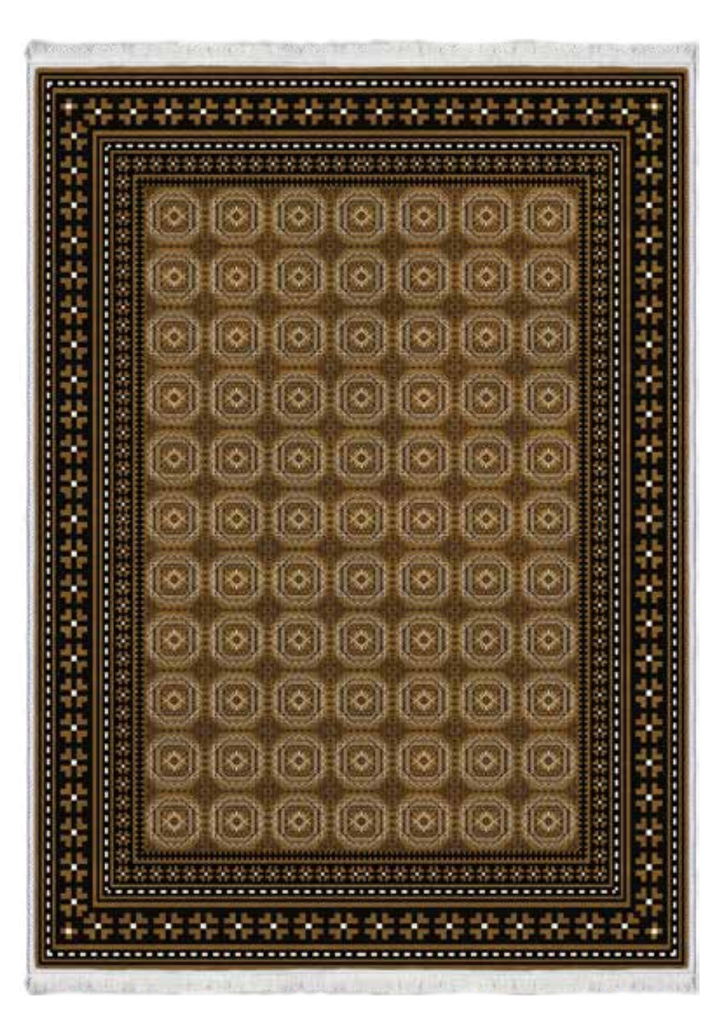 Boho Tarzı Tribal Halı | FM-2426