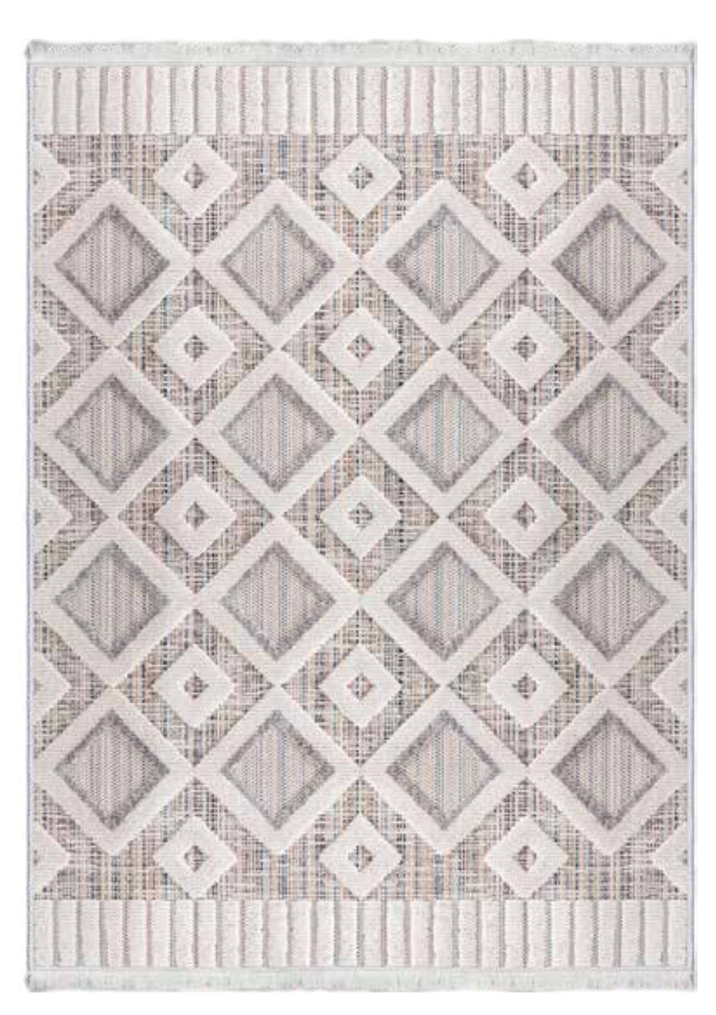 Fas Tarzı Boho Desenli Halı | FM-2468