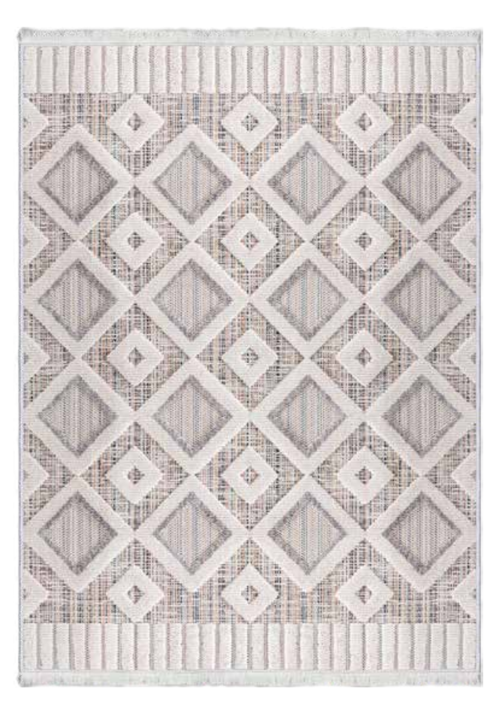 Fas Tarzı Boho Desenli Halı | FM-2468