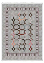 Yatay Çizgili Modern Halı | FM-2434